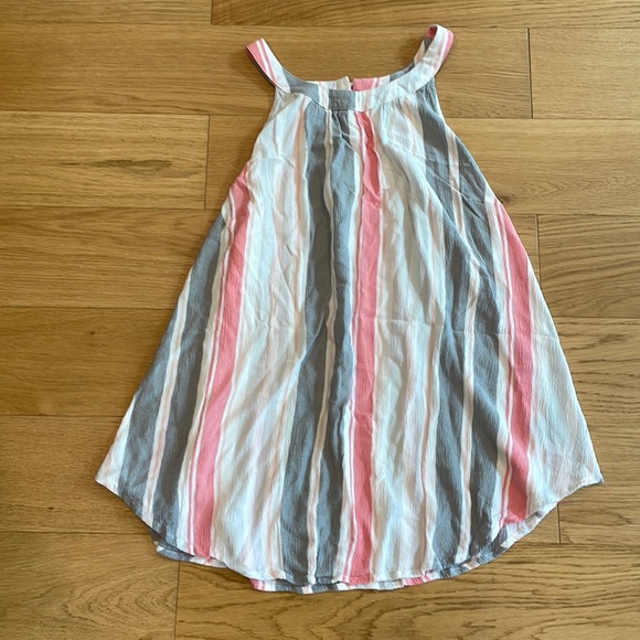 Torrid WHITE & MULTI STRIPE GODDESS TANK - Picture 2 of 4